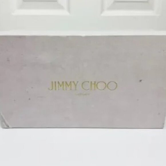 New JIMMY CHOO ELLISON MULE 45 NAPPA LEATHER CUOIO - Picture 3 of 7